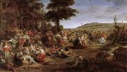 Peter Paul Rubens Lord Paul Feast Festival oil on canvas